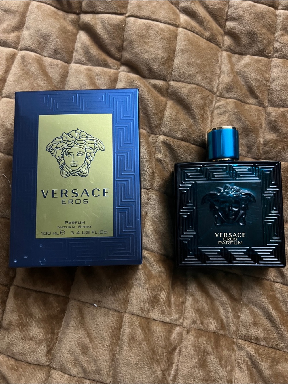 🔥Empty Versace Eros Parfum for Men — Blue